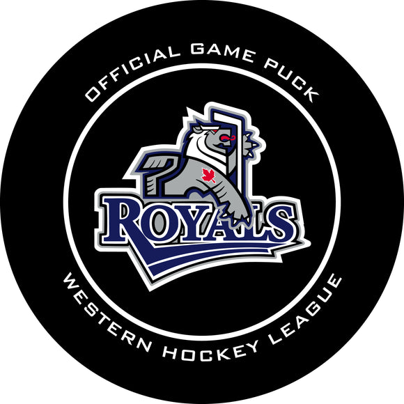 WHL Victoria Royals Official Game Puck (Season 2019-2023) - Royals#3