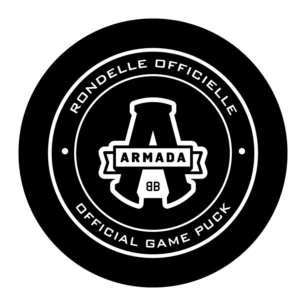 QMJHL Blainville Boisbriand Armada Official Game Puck Season 2017