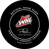 WHL Saskatoon Blades Official Game Puck (Season 2019-2020) - Saskatoon#4
