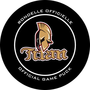 QMJHL Acadie-Bathurst Titan Official Game Puck (Season 2019-2020) - Titan#3