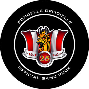 QMJHL Baie-Comeau Drakkar Official Game Puck (Season 2021-2022) - Drakkar#3