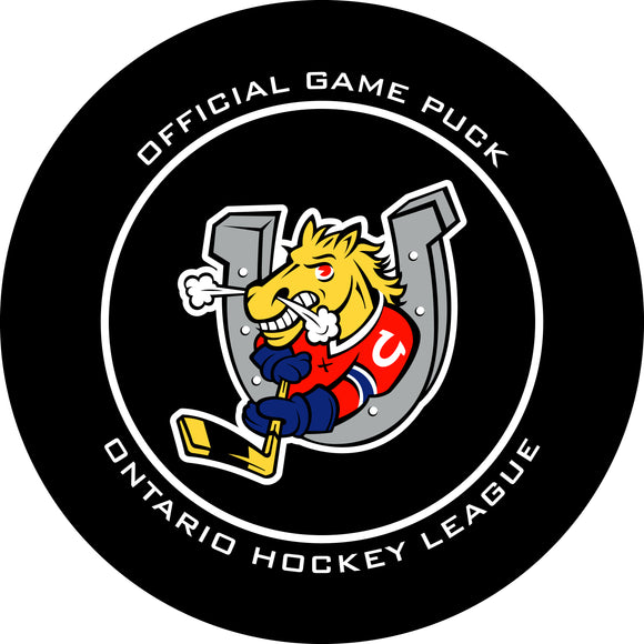 OHL Barrie Colts Official Game Puck (2019-2023) - Colts#2