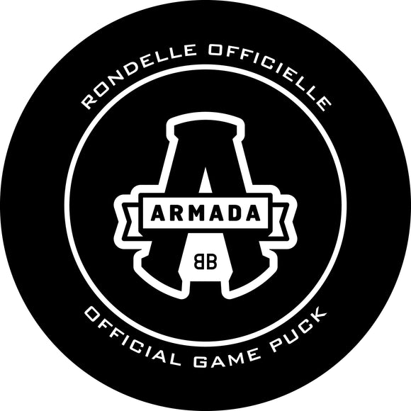 QMJHL Blainville-Boisbriand Armada Official Game Puck (Season 2020-2023) - Armada#2