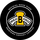WHL Brandon Wheat Kings Official Game Puck (Season 2019-2020) - Brandon#2
