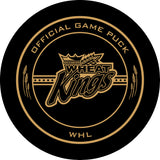 WHL Brandon Wheat Kings Official Game Puck (Season 2021-2022) - Brandon#4