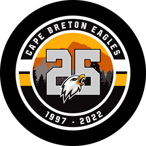QMJHL Cape Breton Screaming Eagles Official Game Puck (Season 2021-2022) - Eagles#3