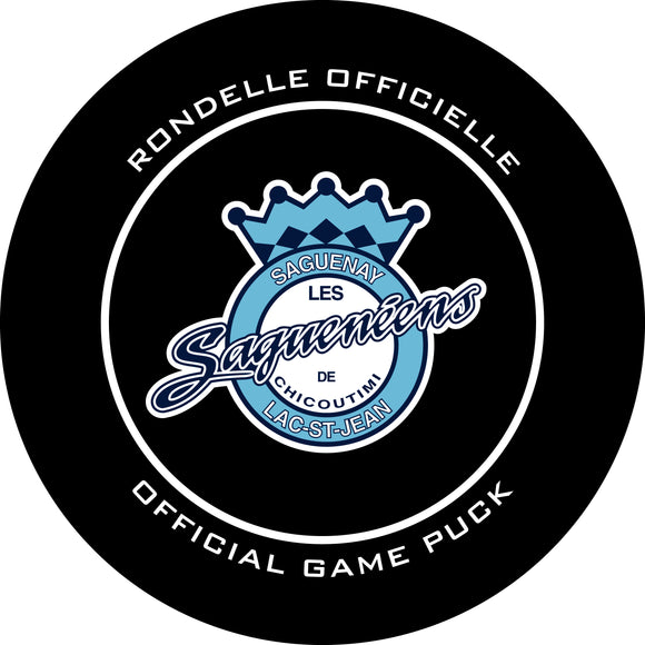 QMJHL Chicoutimi Sagueneens Official Game Puck (Season 2019-2020) - Sagueneens#3