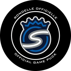QMJHL Chicoutimi Sagueneens Official Game Puck (Season 2022-2023) - Sagueneens#5