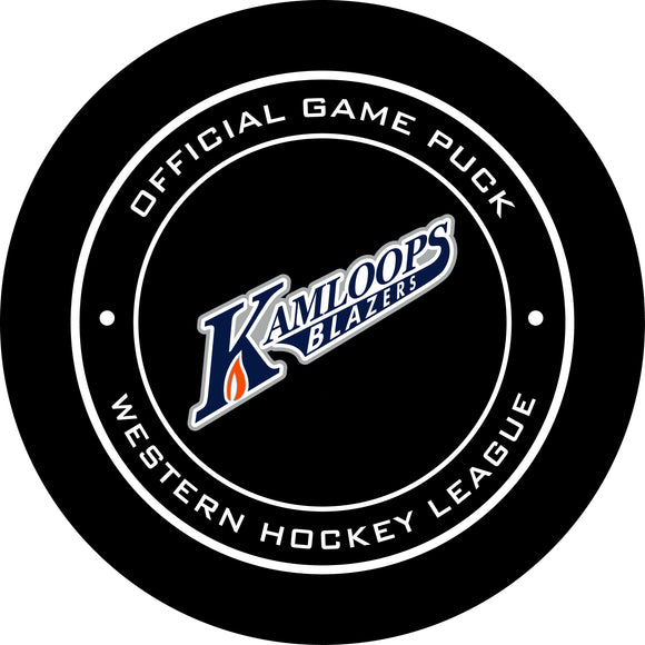 WHL Kamloops Blazers Official Game Puck (Season 2018-2019) - Kamloops#3