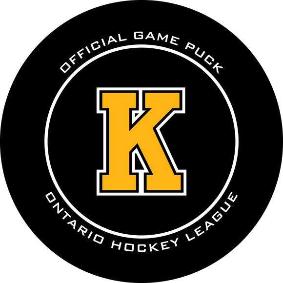 OHL Kingston Frontenacs Official Game Puck (Season 2019-2020) - Frontenacs#3