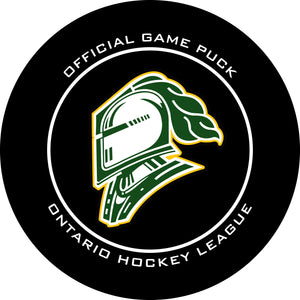 OHL London Knights Official Game Puck (Season 2019-2023) - Knights#2