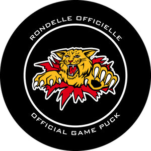 QMJHL Moncton Wildcats Official Game Puck (Season 2019-2020) - Moncton#2