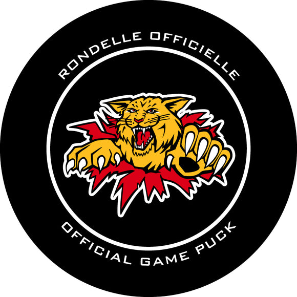 QMJHL Moncton Wildcats Official Game Puck (Season 2019-2020) - Moncton#2