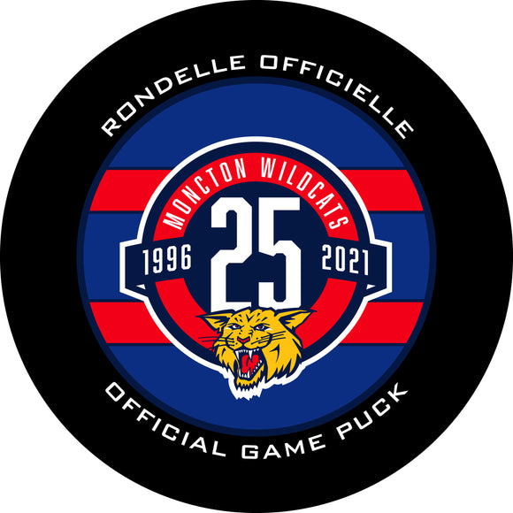 QMJHL Moncton Wildcats Official Game Puck (Season 2020-2021) - Moncton#3