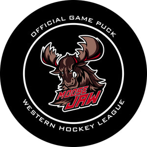 WHL Moose Jaw Warriors Official Game Puck (Season 2021-2022) - Warriors#2