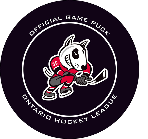 OHL Niagara IceDogs Official Game Puck (Season 2022-2023) - IceDogs#5