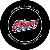 OHL Oshawa Generals Official Game Puck (Season 2021-2023) - Generals#2