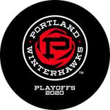 WHL Portland Winterhawks Official Game Puck (Season 2020-2021) - Portland#3