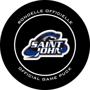 QMJHL Saint John Sea Dogs Official Game Puck (Season 2021-2022) - Sea-Dogs#3