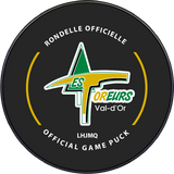 Val-d'Or Foreurs  Official Game Puck 2025-2026 LHJMQ