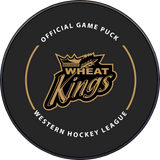 WHL Brandon Wheat Kings 2025-2026 Official Game Puck