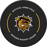 OHL Brantford Bulldogs 2025-2026 Official Game Puck