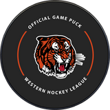 WHL Medicine Hat Tigers 2025-2026 Official Game Puck