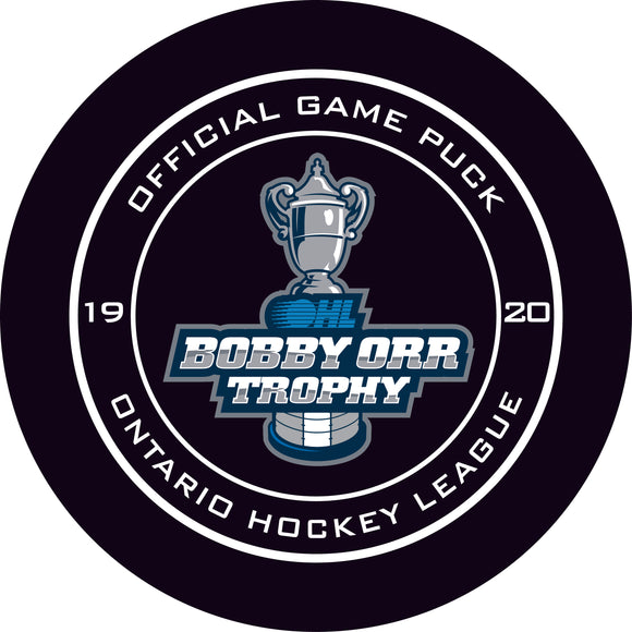OHL Playoffs Eastern Conference Final Official Game Puck (Season 2019-2020) - OHL#1
