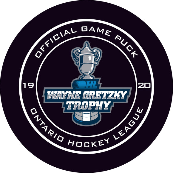 OHL Playoffs Western Conference Final Official Game Puck (Season 2019-2020) - OHL#2