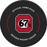 OHL Ottawa 67's 2025-2026 Official Game Puck