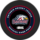 OHL Saginaw Spirit 2025-2026 Official Game Puck