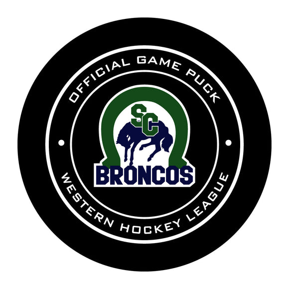 Edmonton Oil Kings Modern Official WHL Game Puck – Pro Am Sports