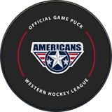 WHL TRI-CITY AMERICANS 2025-2026 Official Game Puck