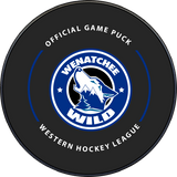 WHL WENATCHEE WILD 2025-2026 Official Game Puck