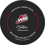 WHL Red Deer Rebels 2025-2026 Official Game Puck
