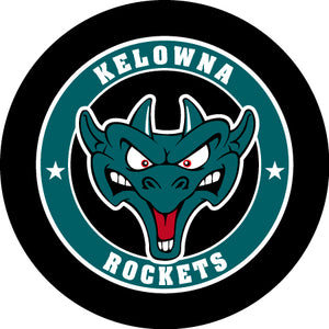 WHL Kelowna Rockets Official Game Puck (Season 2018-2019) - Kelowna#1
