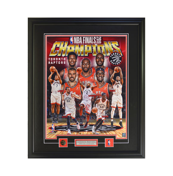 NBA Champions Collage Framed Photo (27 by 29 Frame)