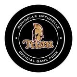 QMJHL Acadie-Bathurst Titan Official Game Puck (Season 2017-2018) - Titan#2