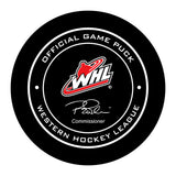 WHL Red Deer Rebels Official Game Puck (Season 2017-2018) - Rebels#1