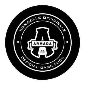 QMJHL Blainville-Boisbriand Armada Official Game Puck (Season 2017-2018) - Armada#1