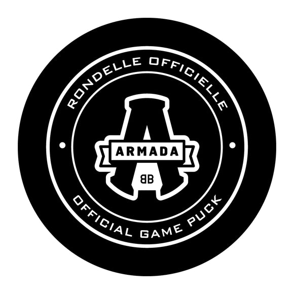 QMJHL Blainville-Boisbriand Armada Official Game Puck (Season 2017-2018) - Armada#1