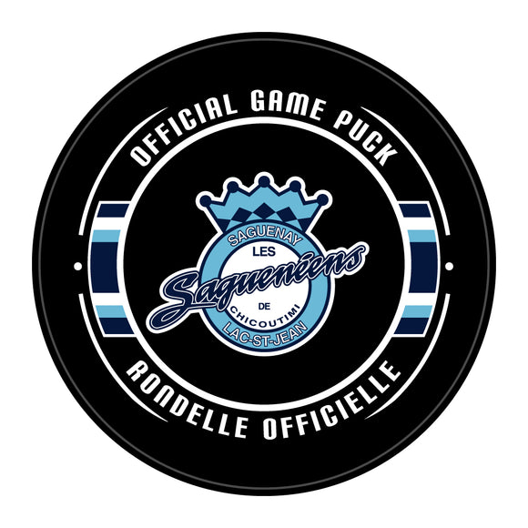 QMJHL Chicoutimi Sagueneens Official Game Puck (Season 2016-2017) - Sagueneens#2