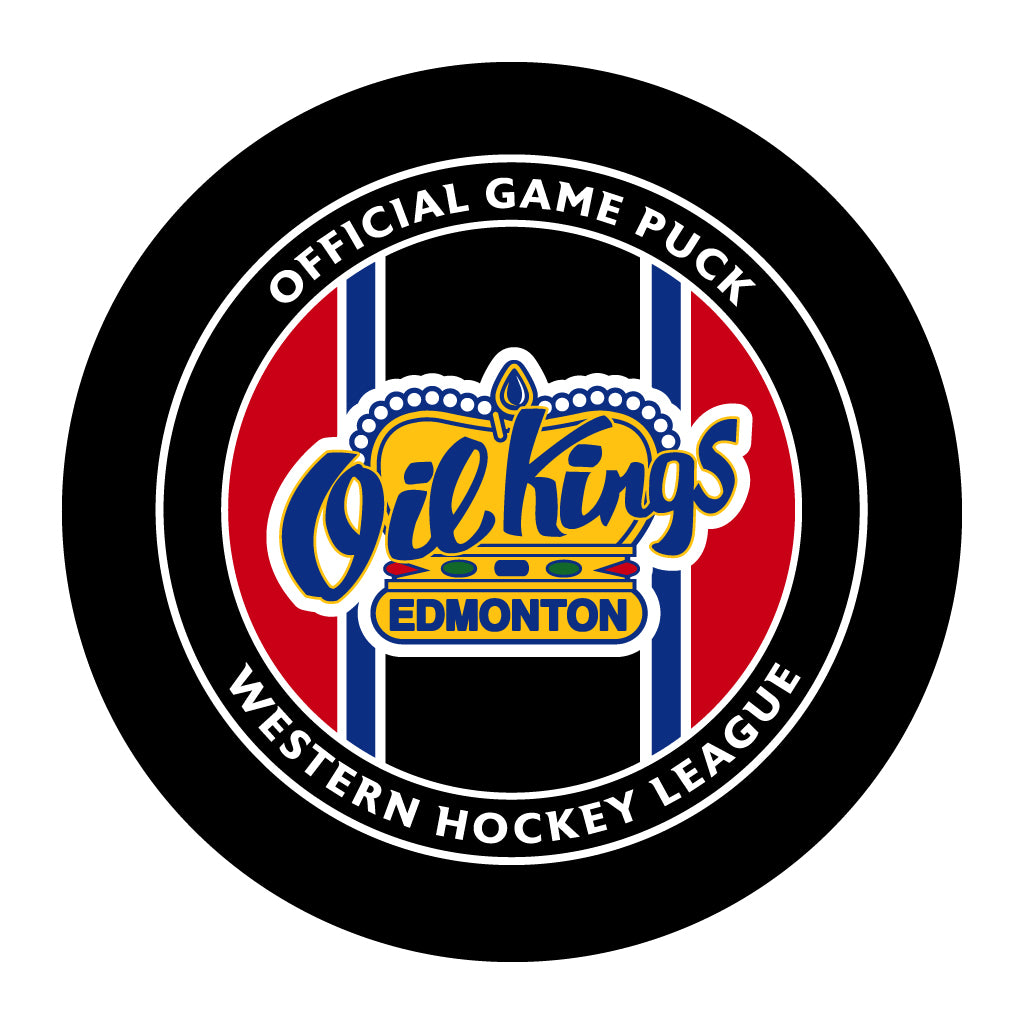 WHL Edmonton Oil Kings Official Game Puck (Season 20172018) Edmonto