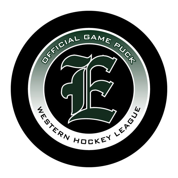 WHL Everett Silvertips Official Game Puck (Season 2017-2018) - Silvertips#2