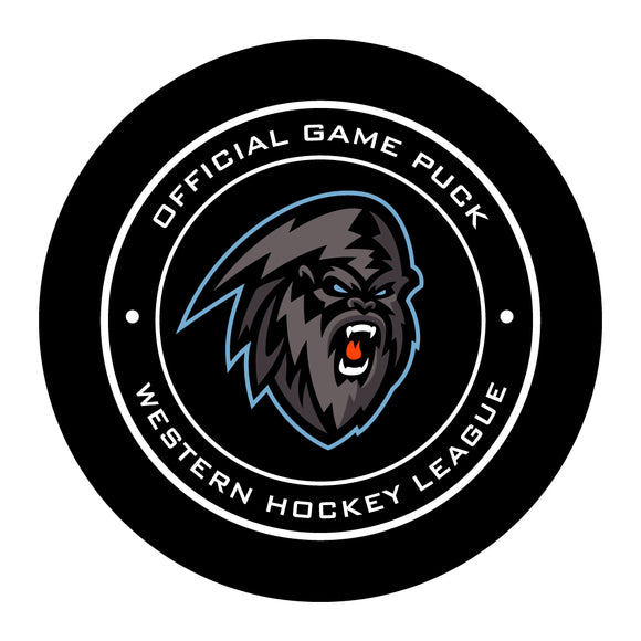 WHL Kootenay Ice Official Game Puck (Season 2017-2018) - Kootenay#2