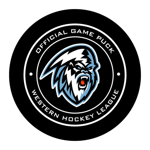 WHL Kootenay Ice Official Game Puck (Season 2017-2018) - Kootenay#3