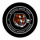 WHL Medicine Hat Tigers Official Game Puck (Season 2017-2018) - Tigers#1