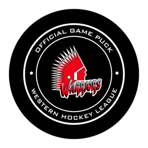 WHL Moose Jaw Warriors Official Game Puck (Season 2017-2018) - Warriors#1
