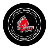 WHL Moose Jaw Warriors Official Game Puck (Season 2017-2018) - Warriors#1
