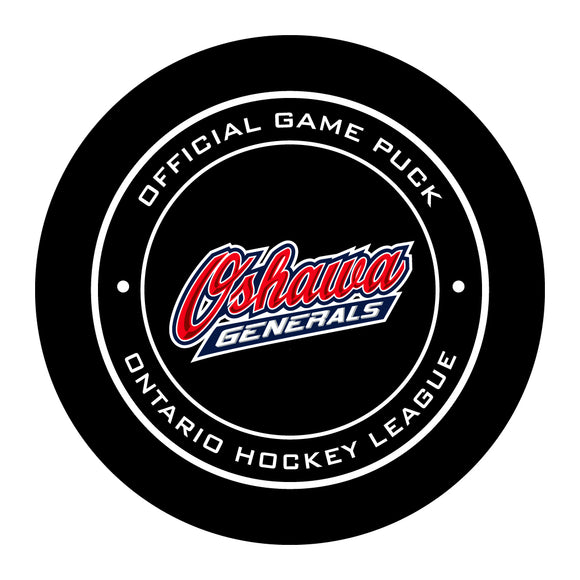 OHL Oshawa Generals Official Game Puck (Season 2015-2019) - Generals#1